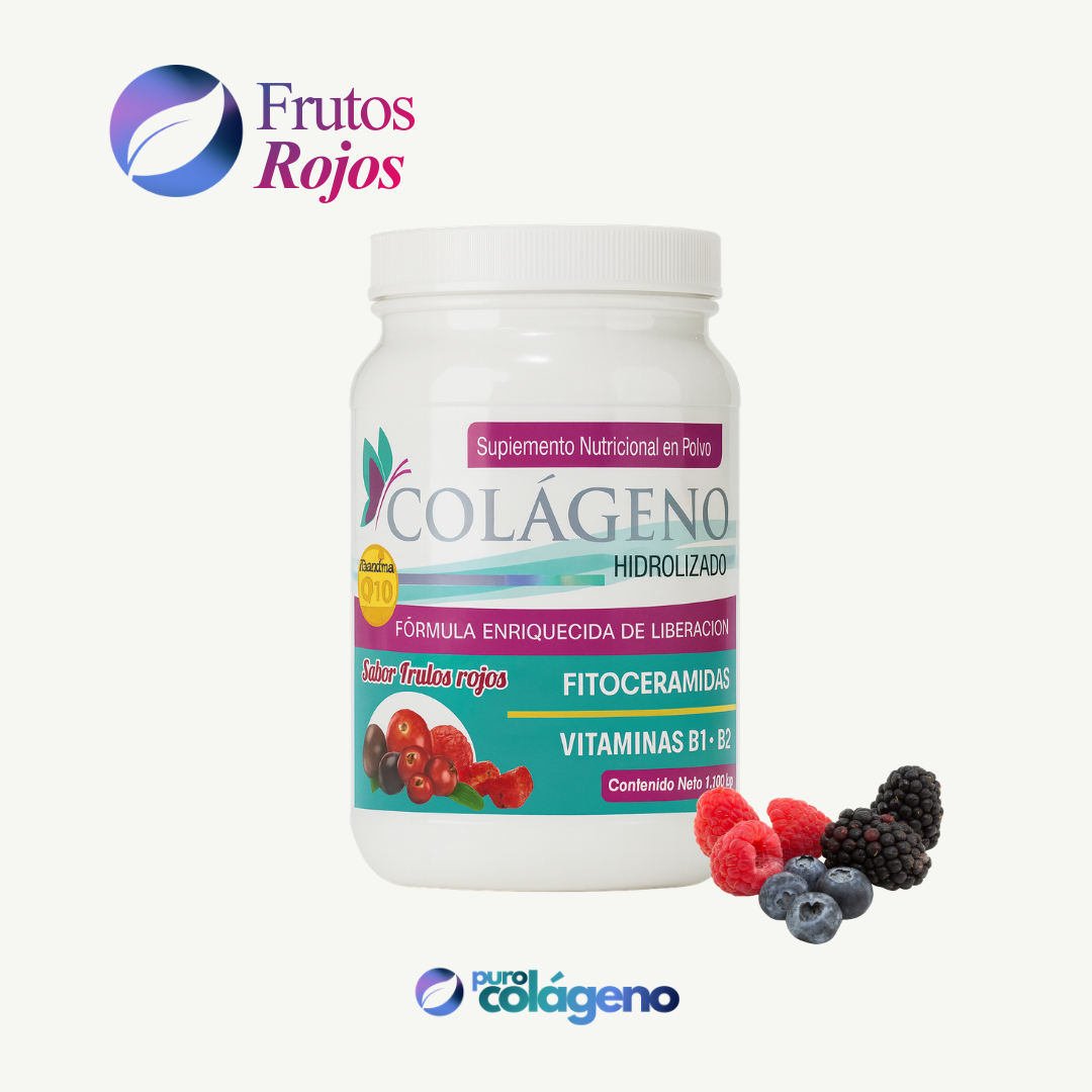 Colágeno Hidrolizado • Frutos Rojos 🍒 1.100kg