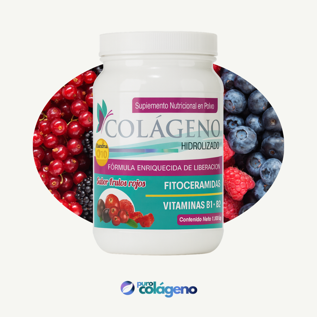 Colágeno Hidrolizado • Frutos Rojos 🍒 1.100kg