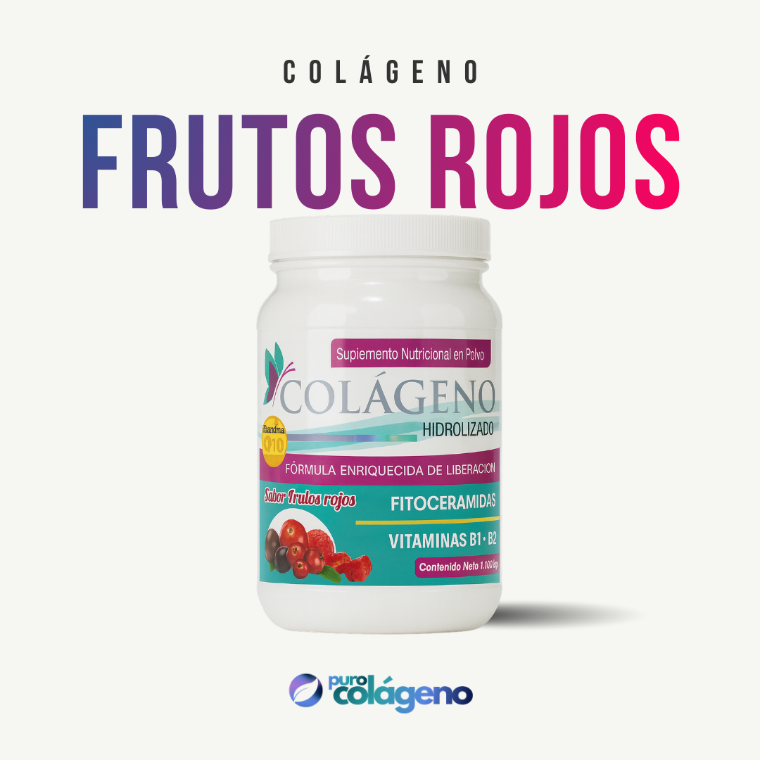 Colágeno Hidrolizado • Frutos Rojos 🍒 1.100kg
