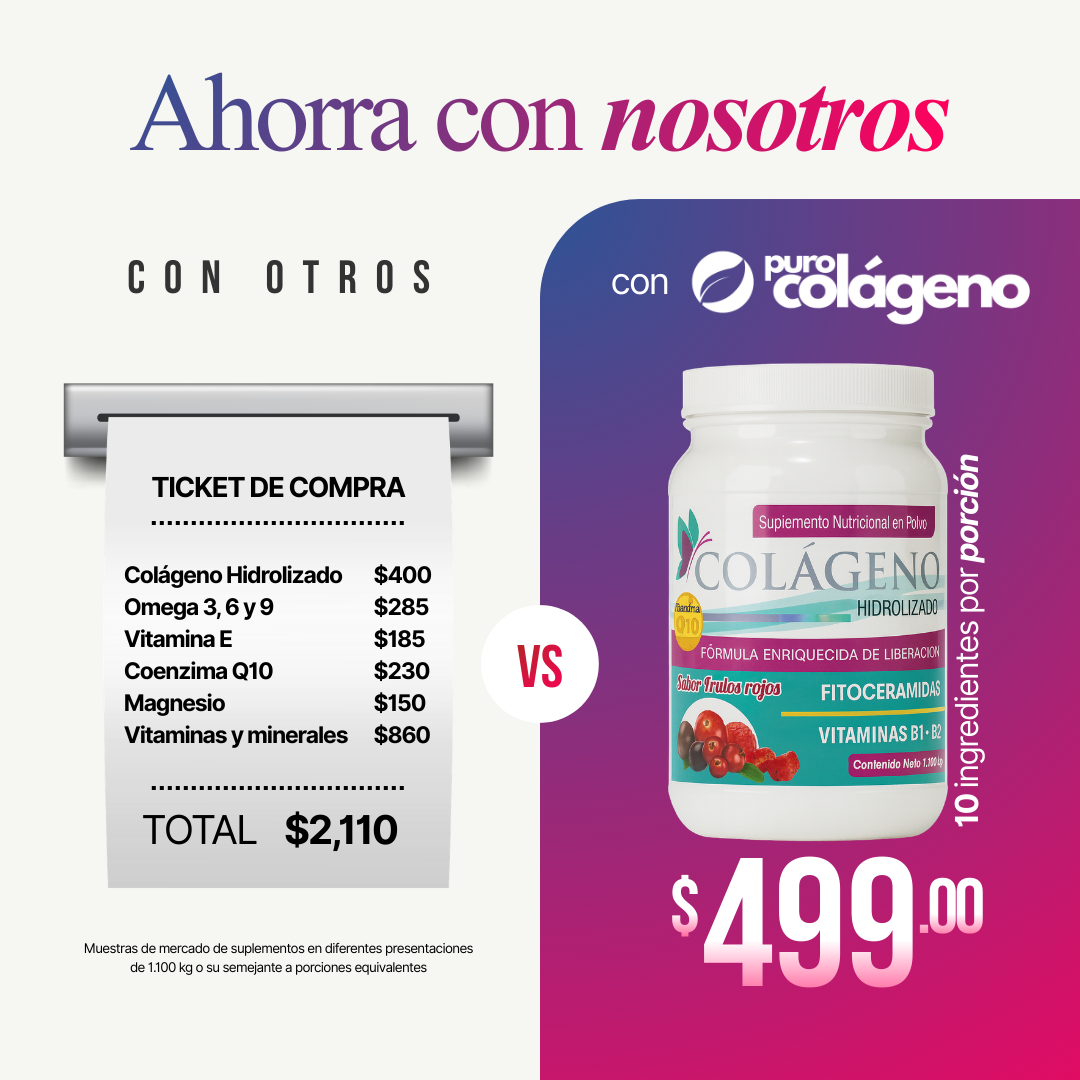 Colágeno Hidrolizado • Frutos Rojos 🍒 1.100kg