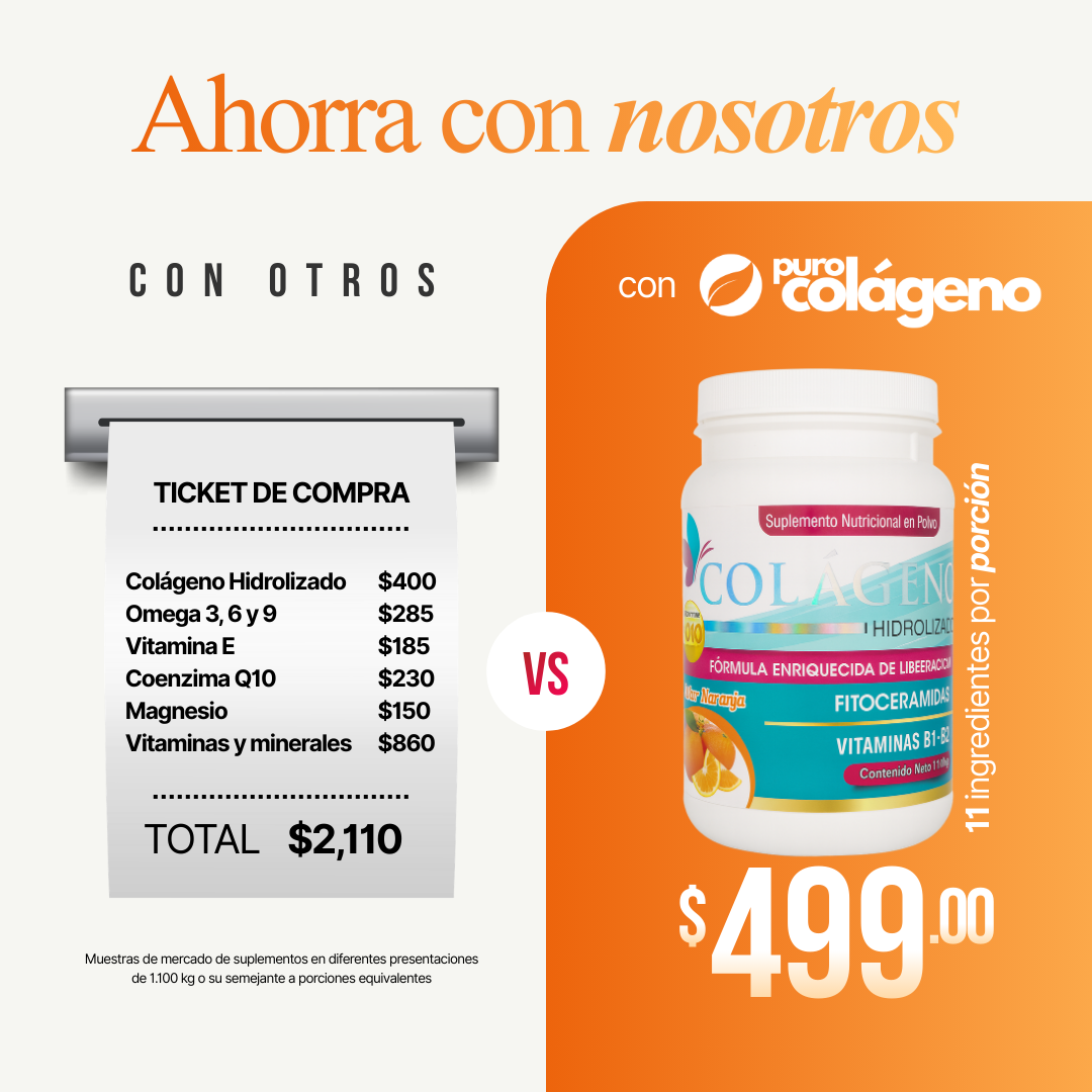 Colágeno Hidrolizado • Naranja 🍊 1.100kg