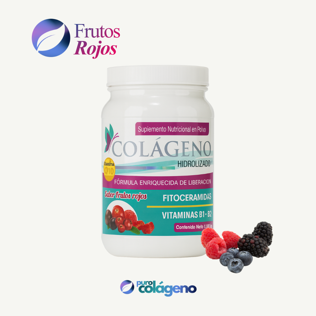 Colágeno Hidrolizado • Frutos Rojos 🍒 1.100kg