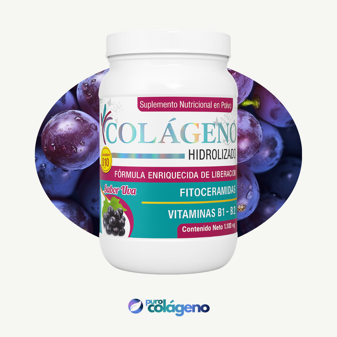 Colágeno Hidrolizado • Uva 🍇 1.100kg