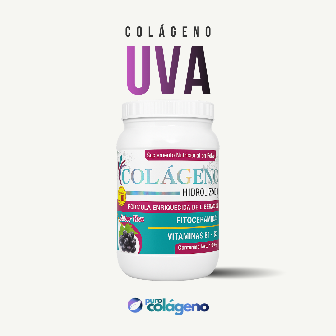 Colágeno Hidrolizado • Uva 🍇 1.100kg