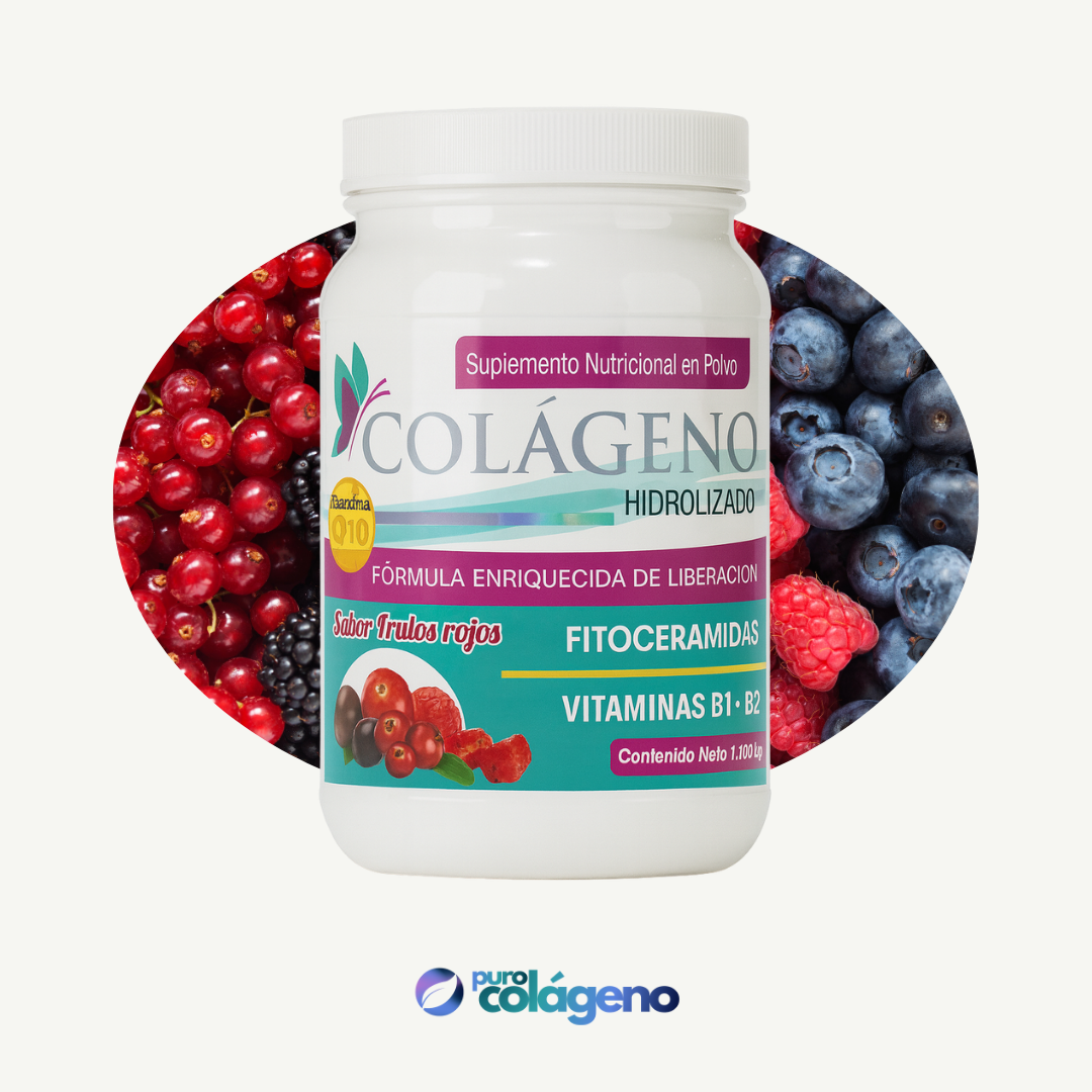 Colágeno Hidrolizado • Frutos Rojos 🍒 1.100kg